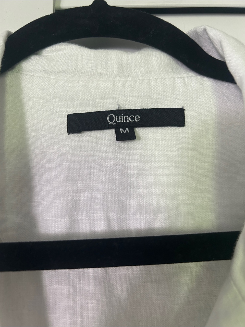 Quince White Short-Sleeve Button-Down Shirt - Picture 8 of 9